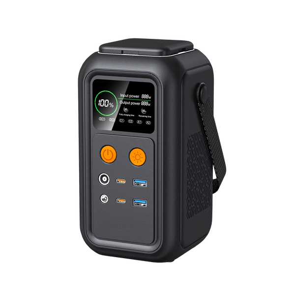 Powerstation 200W 60.000mAh LiFePO4 - Draagbaar met Zonnepaneel Ondersteuning