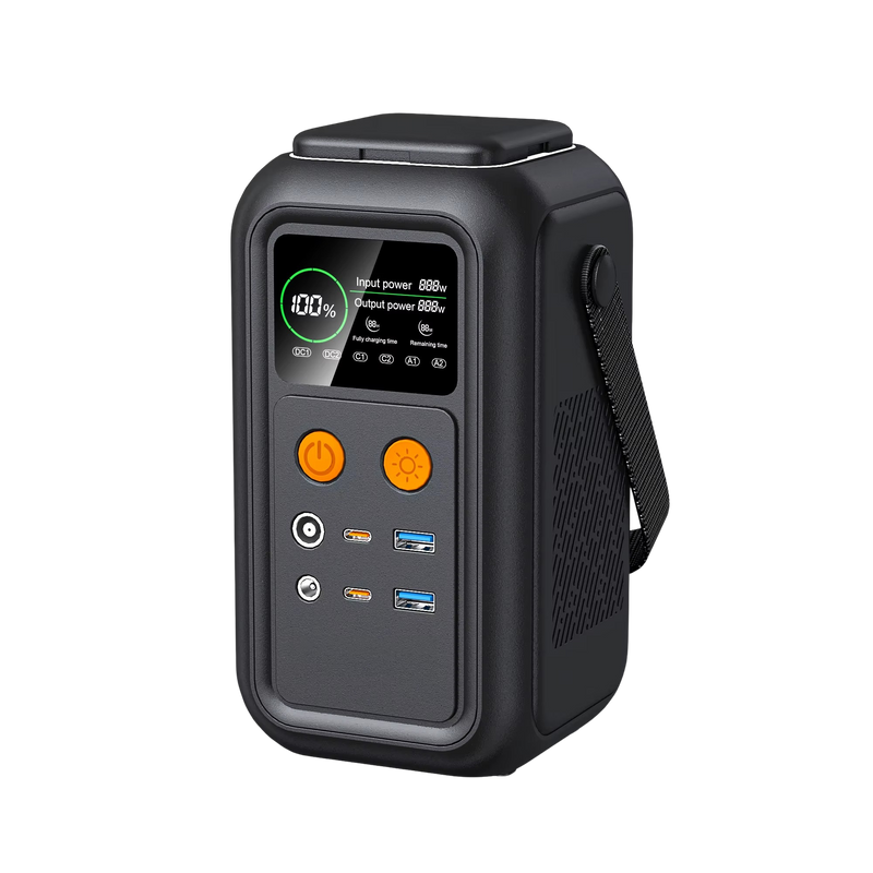 Powerstation 200W 60,000mAh LiFePO4 - Portable with Solar Panel Support 