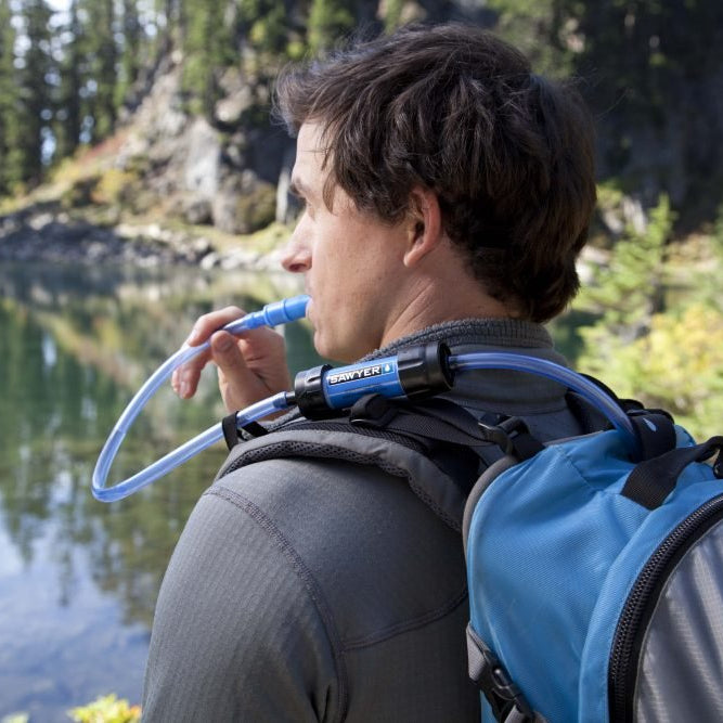 Sawyer Waterfilter Mini SP128 - Waterfilter Noodpakket & Outdoor - 380.000 Liter