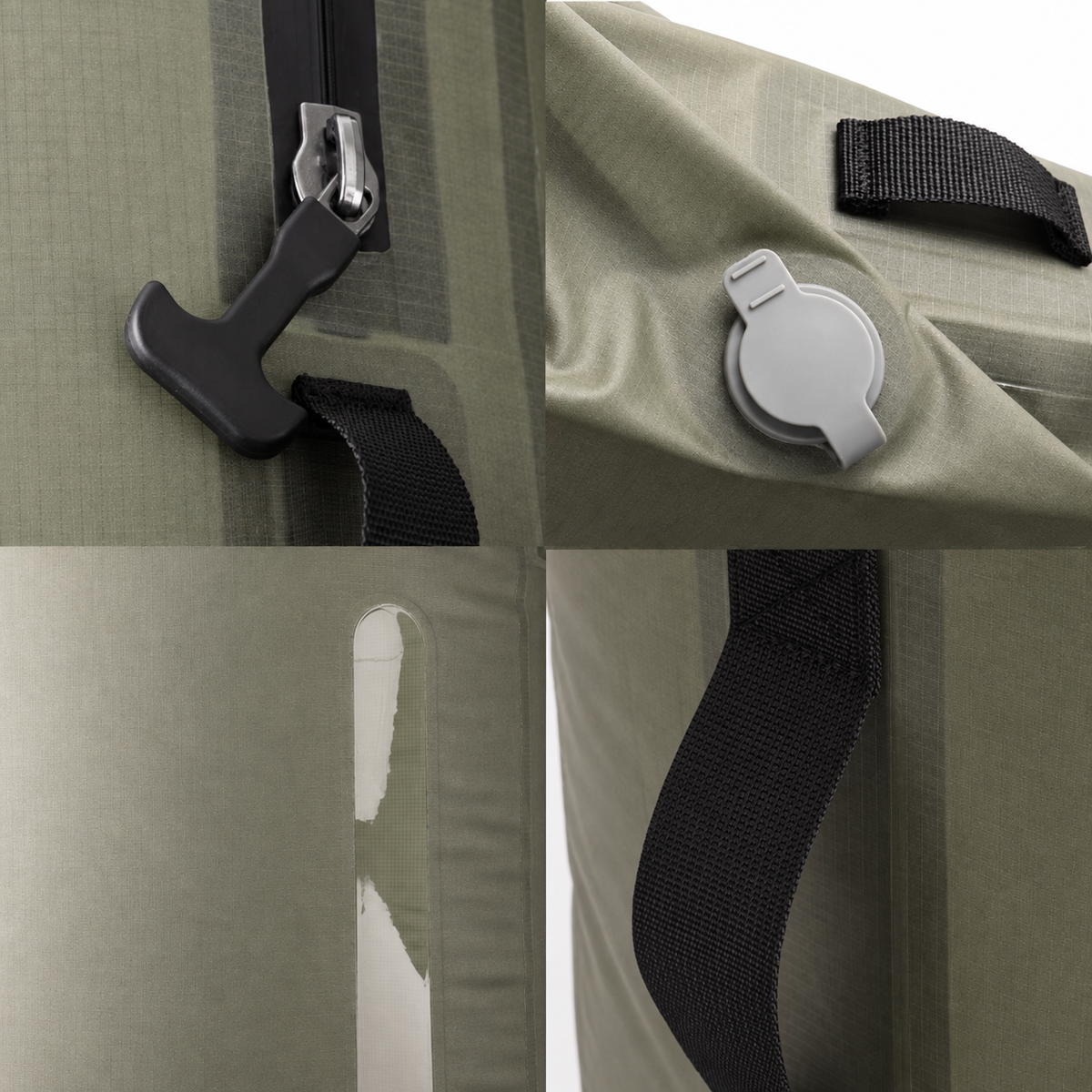 VOLLYC Vacuümzak voor kleding 18–55 liter – herbruikbare reiszak