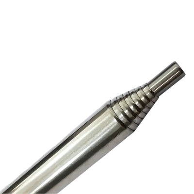 vuur blaaspijp van rvs zilver 