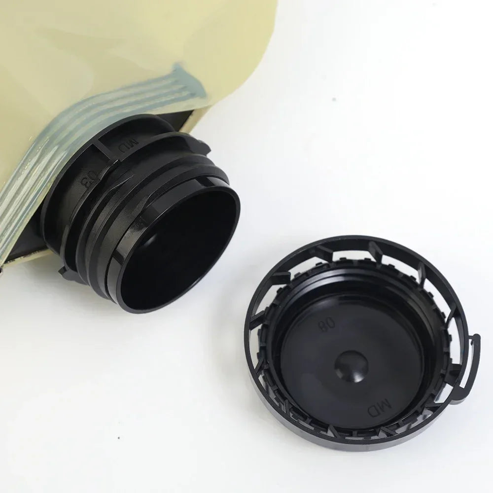 Losse kraan en afsluitdop van de 8 liter waterzak