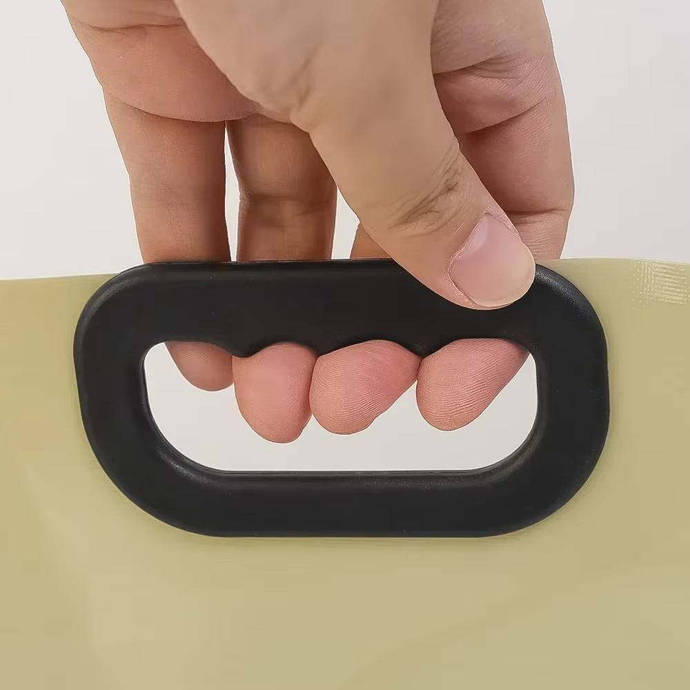 Opgevouwen waterzak 8 liter voor compacte opslag