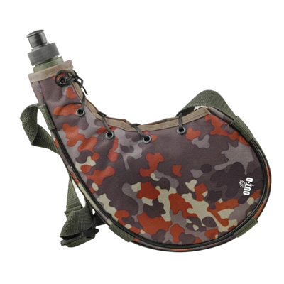 waterzak en drinkzak voor het wandelen of tijdens het kamperen met camouflage kleur